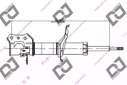 Амортизатор DJ PARTS DS1192GS